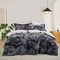 Peace Nest Super Soft Faux Faux Comforter Winter Warm Fleece Bedding Set Plush Fuzzy Bed Set 3 Pieces 1 Comforter With 2